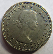 Load image into Gallery viewer, 1965 Queen Elizabeth II New Zealand Shilling Coin
