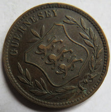 Load image into Gallery viewer, 1902-H Guernsey 8 Doubles Coin
