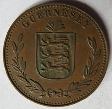 Load image into Gallery viewer, 1945-H Guernsey 8 Doubles Coin
