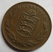 Load image into Gallery viewer, 1938-H Guernsey 8 Doubles Coin
