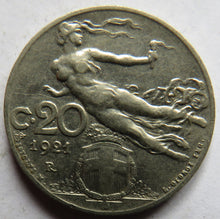 Load image into Gallery viewer, 1921 Italy 10 Centesimi Coin
