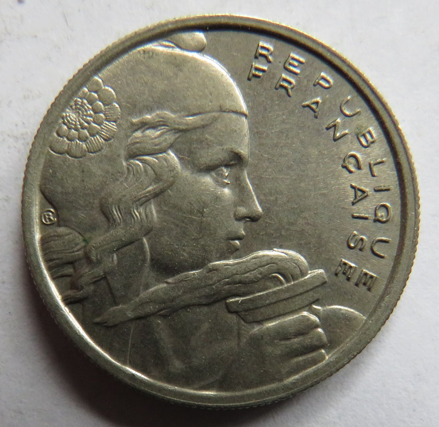 1955 France 100 Francs Coin