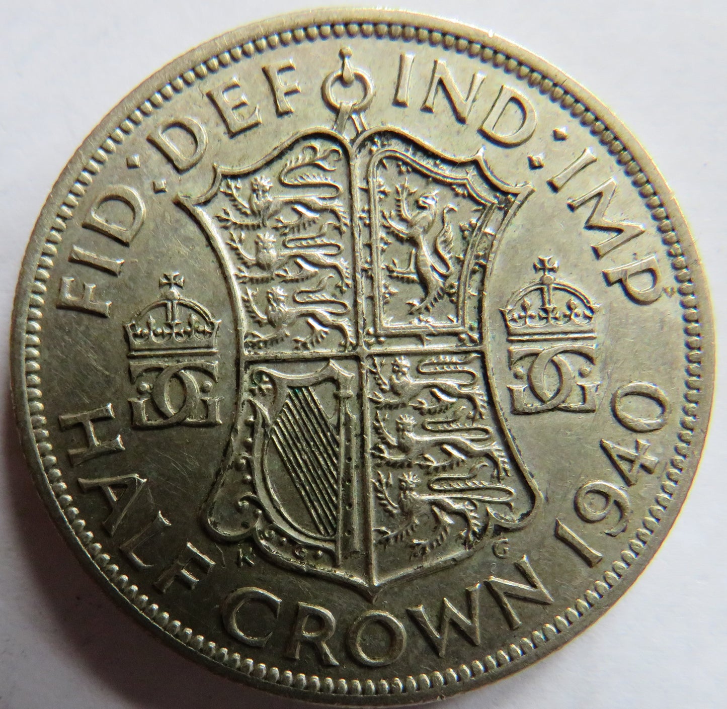 1940 King George VI Silver Halfcrown Coin In Better Grade - Great Britain