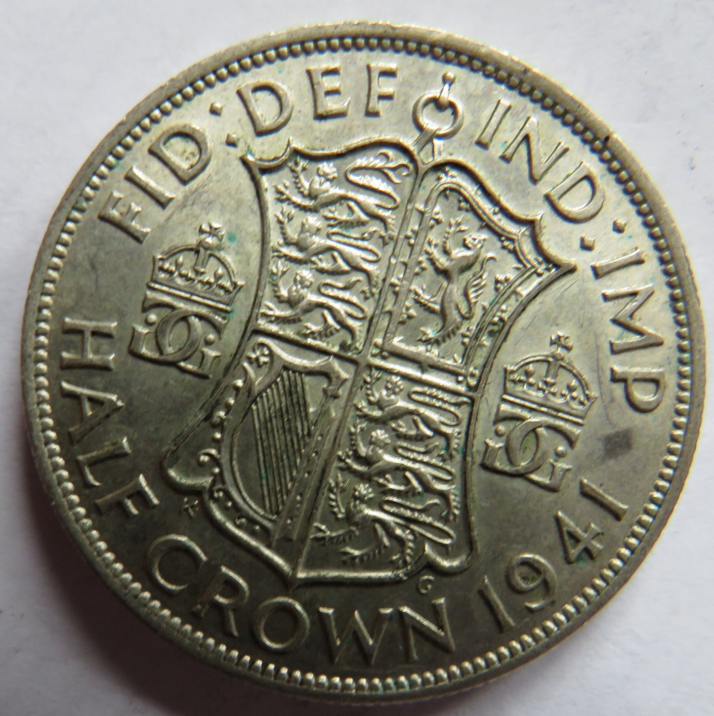 1941 King George VI Silver Halfcrown Coin In Higher Grade - Great Britain