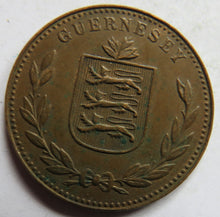 Load image into Gallery viewer, 1945 Guernsey 8 Doubles Coin
