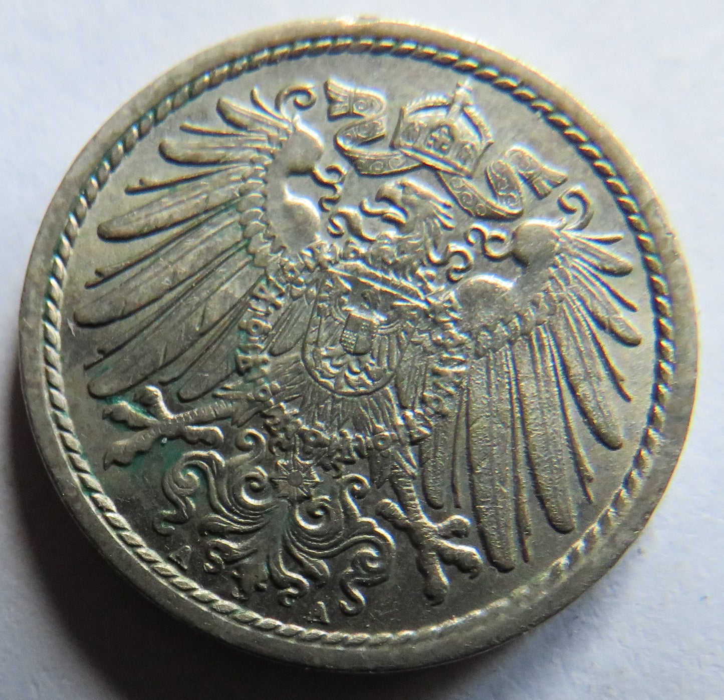 1892-A Germany 5 Pfennig Coin In High Grade
