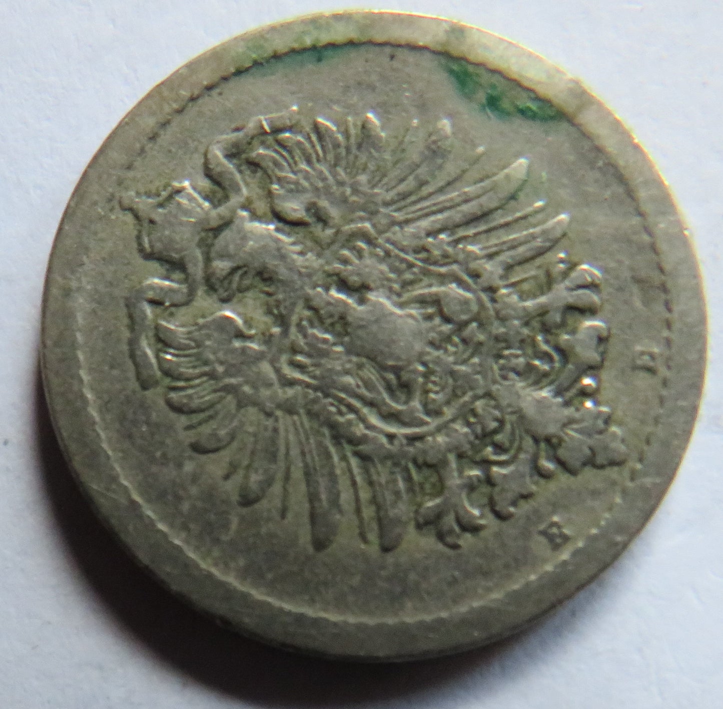 1875-E Germany 5 Pfennig Coin