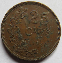 Load image into Gallery viewer, 1930 Luxembourg 25 Centimes Coin
