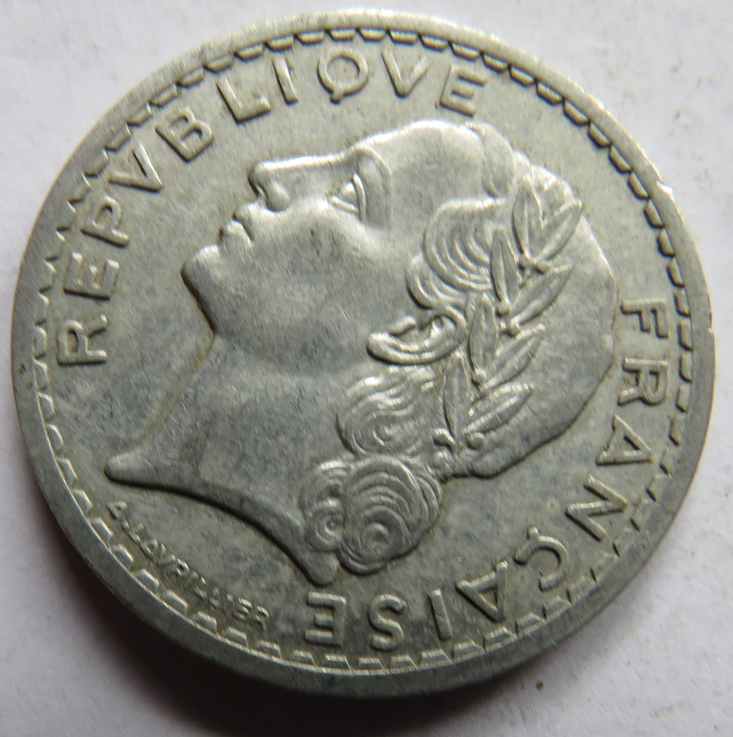 1946 France 5 Francs Coin
