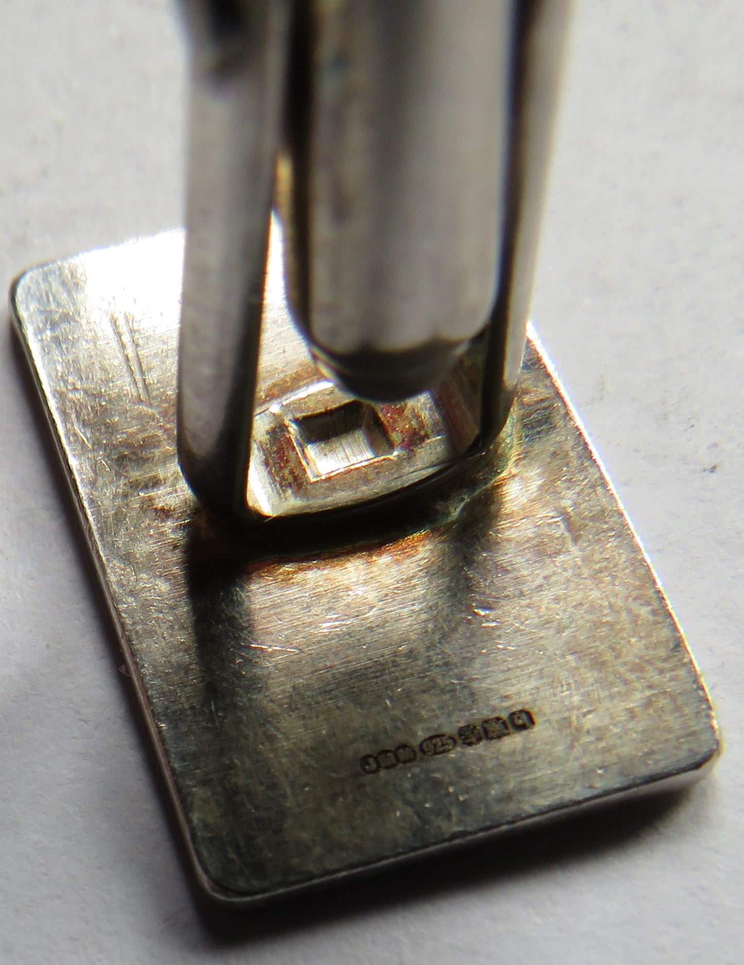 Stylish Pair of Men's Sterling Silver Cufflinks Fully Hallmarked