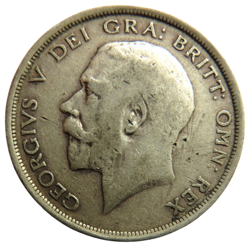1915 King George V Silver Halfcrown Coin - Great Britain