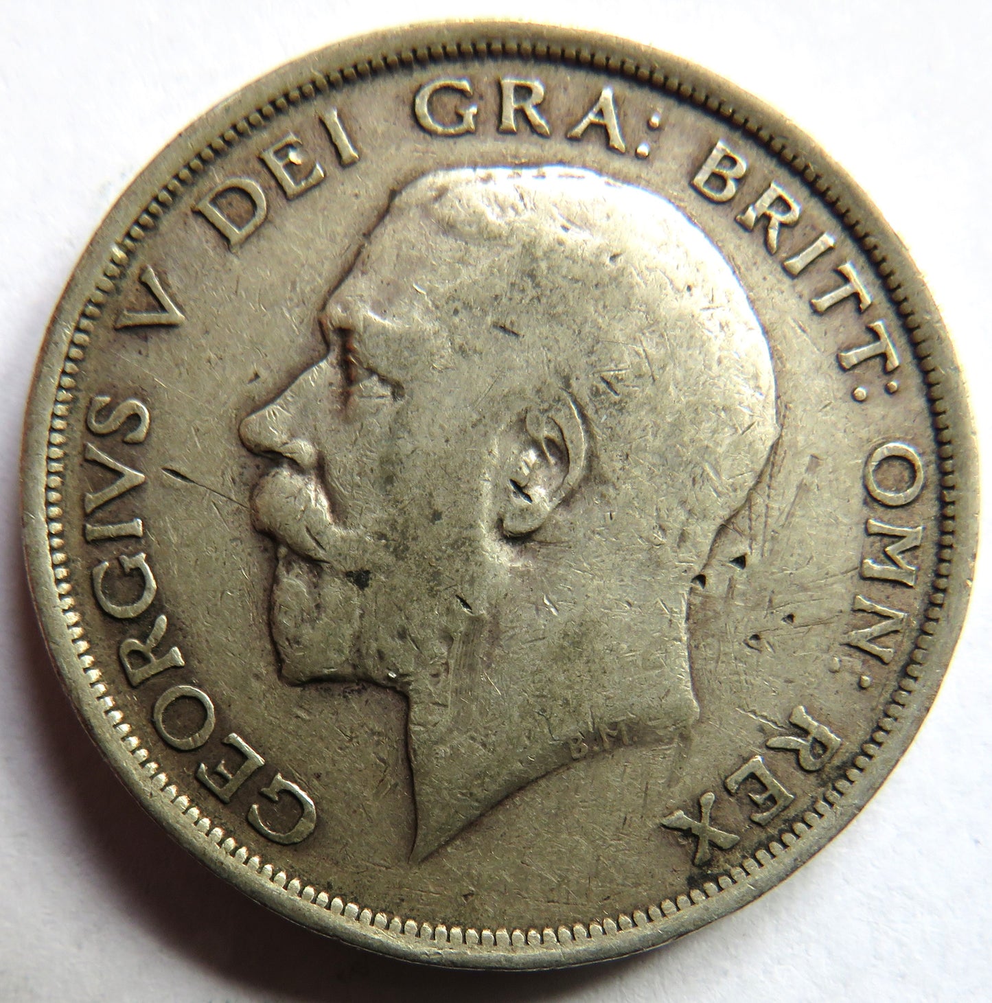 1915 King George V Silver Halfcrown Coin - Great Britain