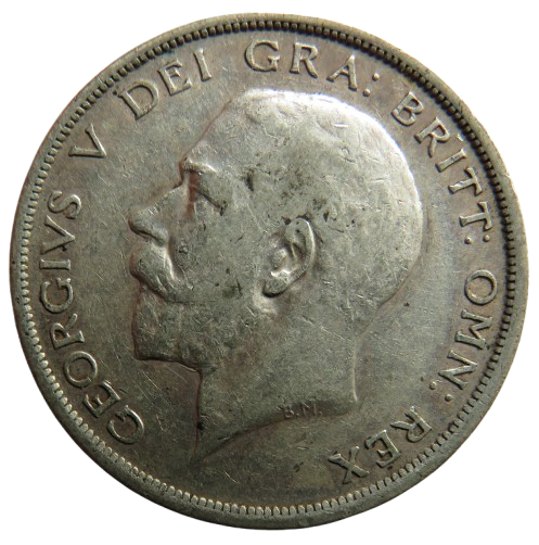 1916 King George V Silver Halfcrown Coin - Great Britain