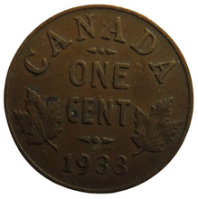 Load image into Gallery viewer, 1933 King George V Canada One Cent Coin
