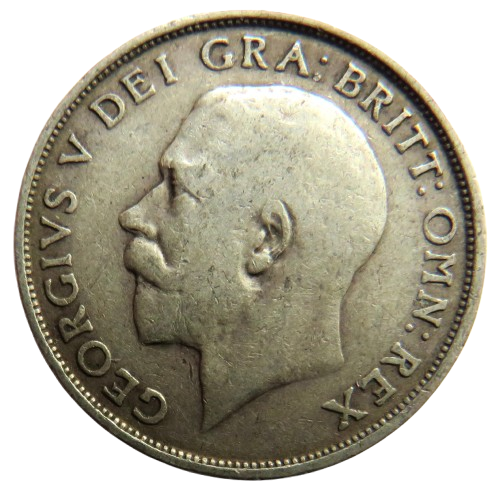 1911 King George V Silver Shilling Coin - Great Britain