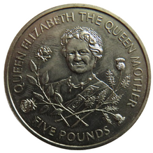 Load image into Gallery viewer, 1995 Guernsey £5 Coin Queen Elizabeth The Queen Mother
