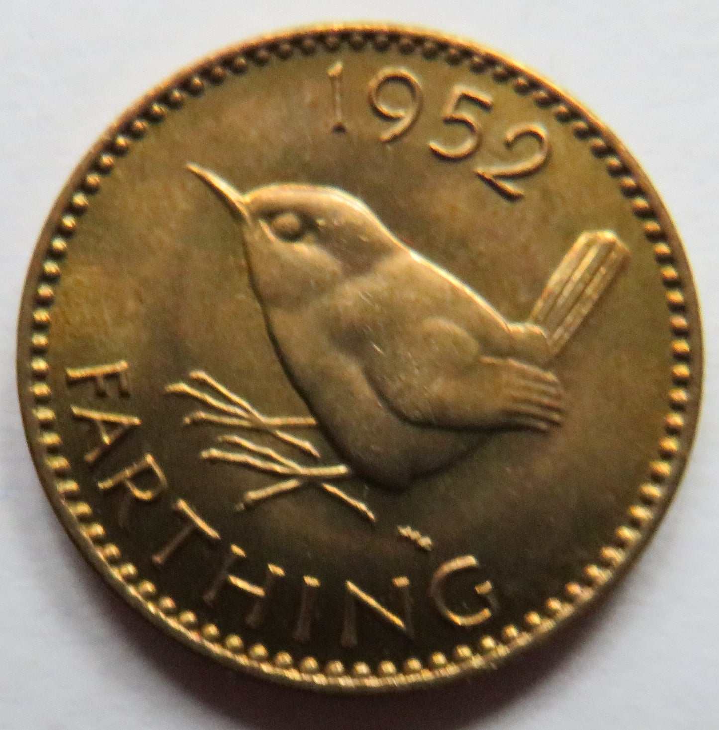 1952 King George VI Farthing Coin In High Grade - Great Britain
