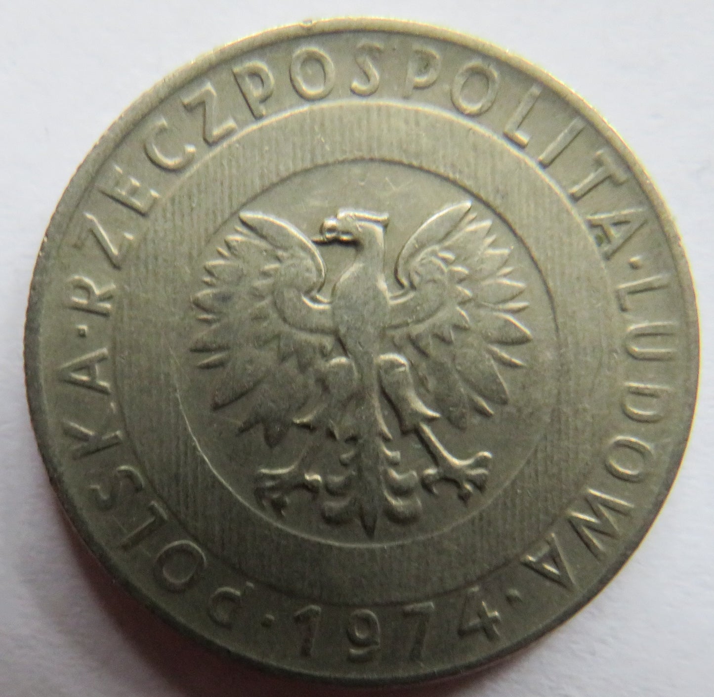 1974 Poland 20 Zlotys Coin