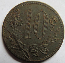 Load image into Gallery viewer, 1916 Chambre De Commerce D&#39;Alger 10 Centimes Coin
