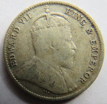 Load image into Gallery viewer, 1903 King Edward VII Straits Settlements 5 Cents Coin
