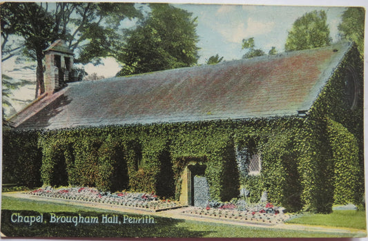 Vintage Postcard of Chapel, Brougham Hall, Penrith