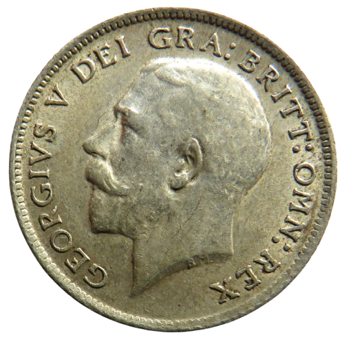 1913 King George V Silver Sixpence Coin In Higher Grade - Great Britain