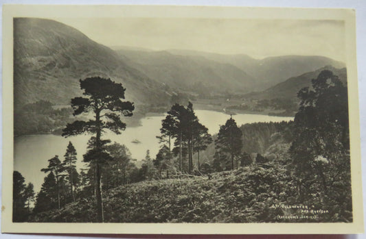 Vintage Postcard of Ullswater and Hartsop