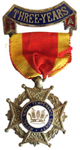 Load image into Gallery viewer, Royal Navy Temperance Society Medal Three Years
