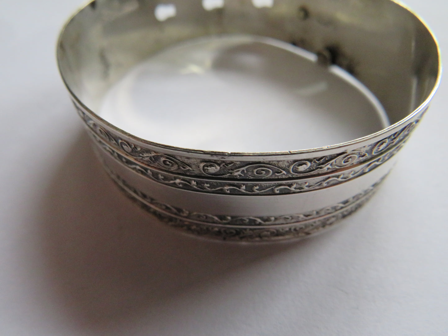 Vintage Sterling Silver Adjustable Bracelet