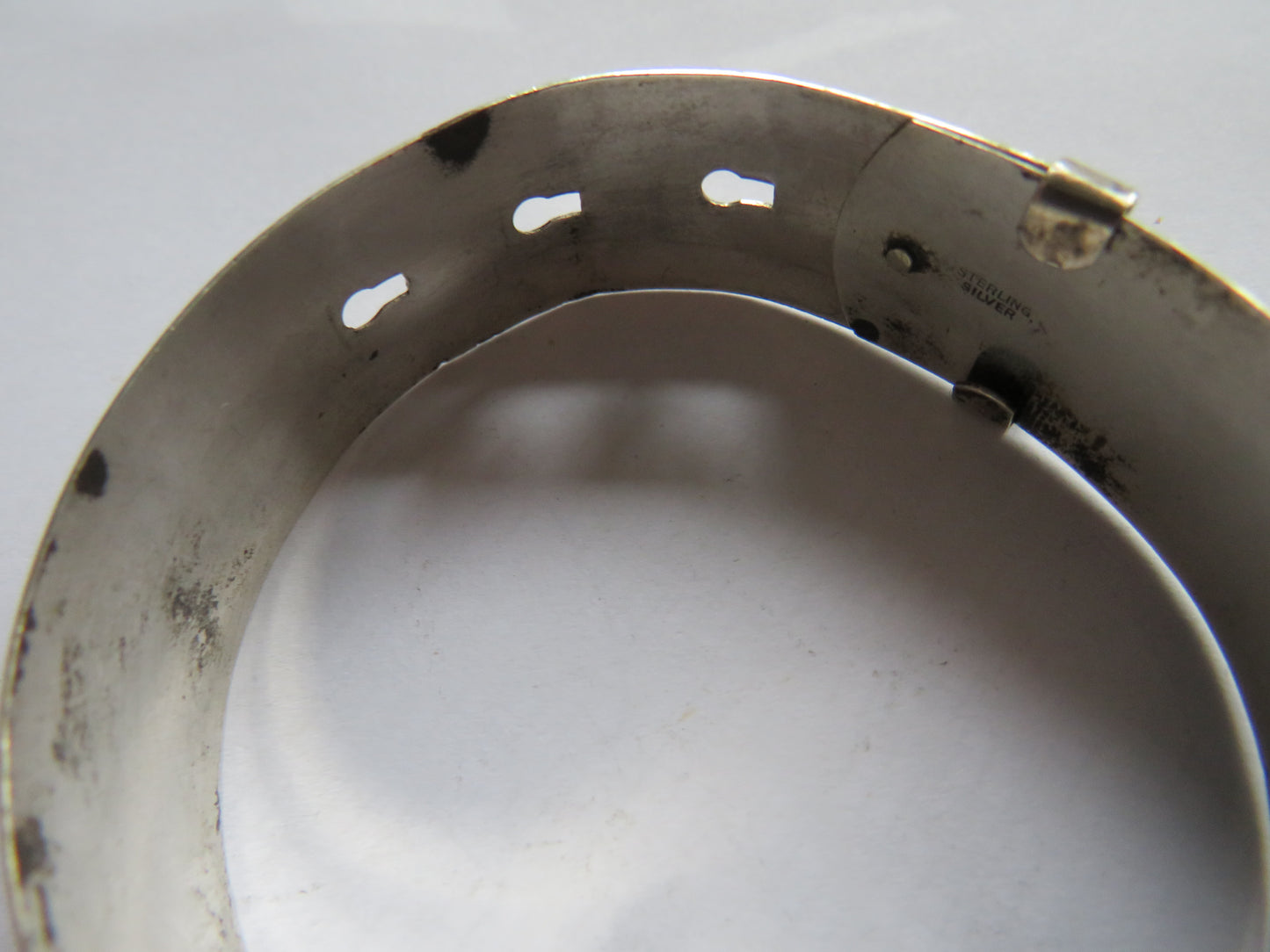 Vintage Sterling Silver Adjustable Bracelet