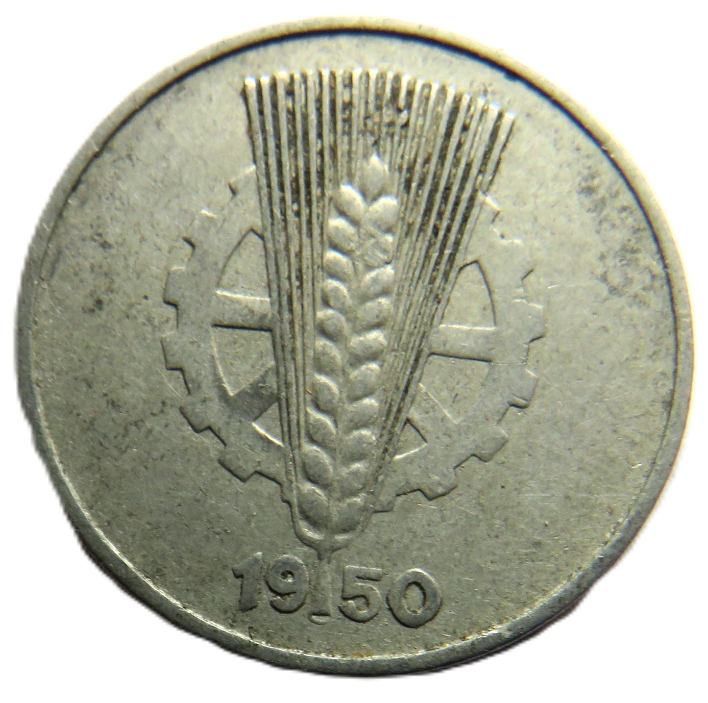 1950-A Germany - Democratic Republic 10 Pfennig Coin