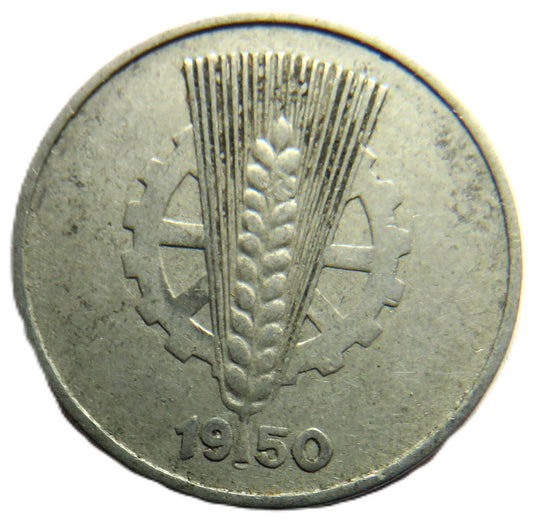 1950-A Germany - Democratic Republic 10 Pfennig Coin