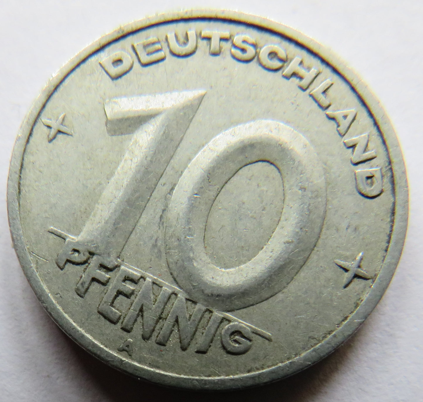 1950-A Germany - Democratic Republic 10 Pfennig Coin