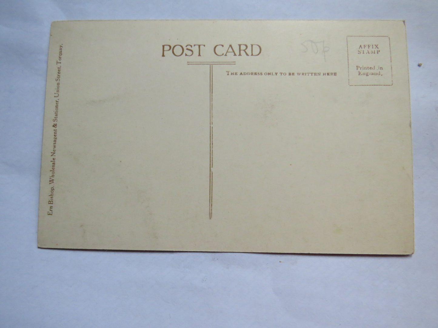 Vintage Postcard of Tor Abbey Sands, Torquay