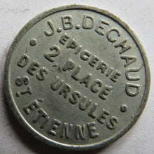 Load image into Gallery viewer, Vintage French Token 1 Franc - J.B. Dechaud St Etienne
