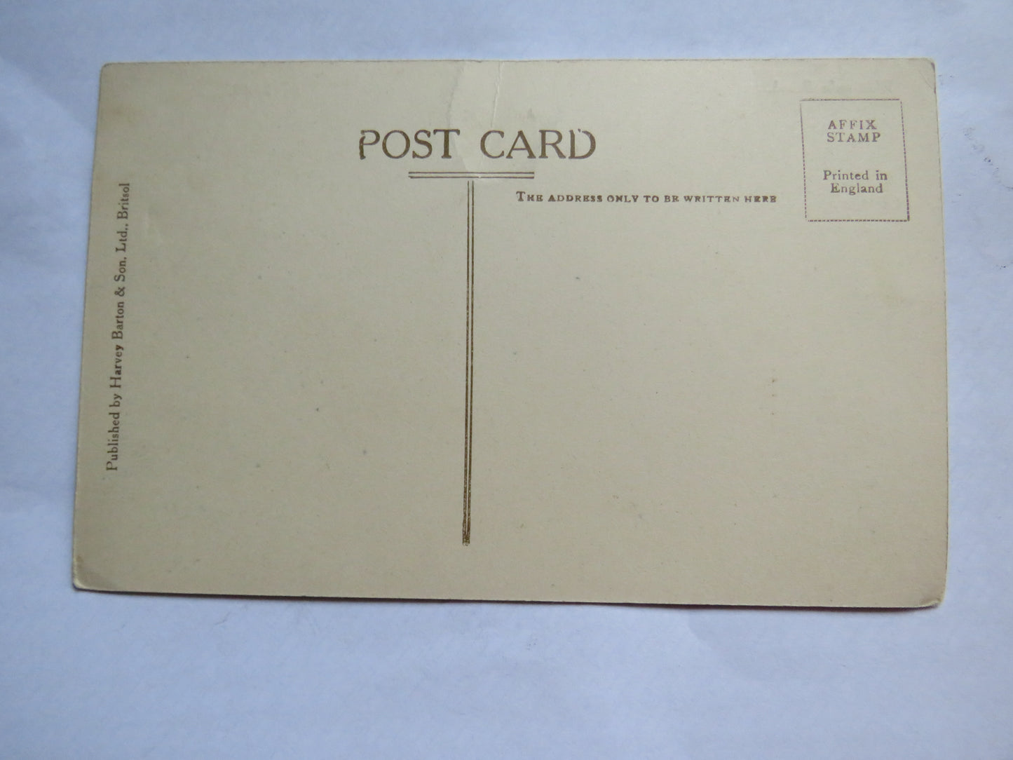 Vintage Postcard of Watcombe Beach