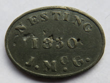 Load image into Gallery viewer, 1830 Nesting J.McG Scottish Church Communion Token
