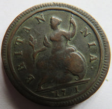 Load image into Gallery viewer, 1721 King George I Halfpenny Coin - Great Britain
