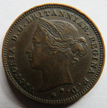 Load image into Gallery viewer, 1877 Queen Victoria States of Jersey 1/48th of a Shilling Coin
