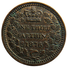 Load image into Gallery viewer, 1876 Queen Victoria One Third Farthing Coin (For Use In Malta)
