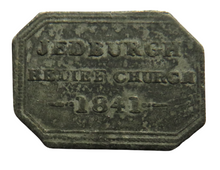 Load image into Gallery viewer, 1841 Jedburgh Relief Church Communion Token
