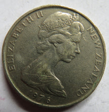 Load image into Gallery viewer, 1976 New Zealand 50 Cents Coin
