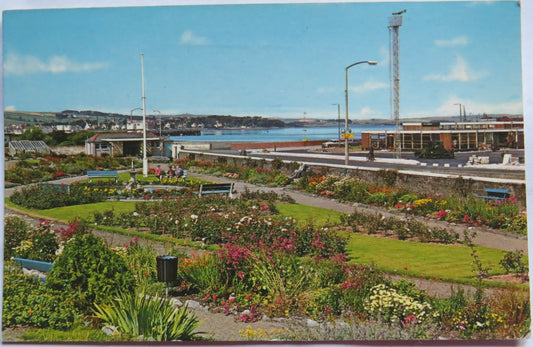 Vintage Postcard of The Garden of Friendship, Stranraer