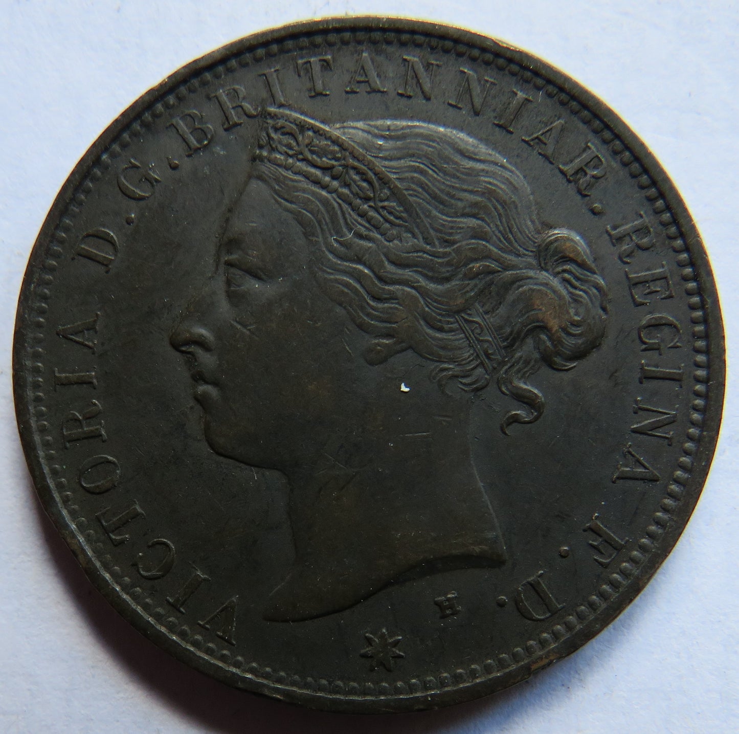 1877 Queen Victoria 1/12th of A Shilling Coin