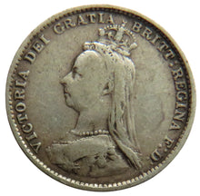 Load image into Gallery viewer, 1887 Queen Victoria Silver Threepence Coin - Great Britain
