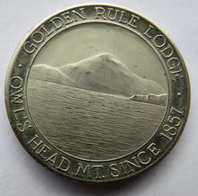 Load image into Gallery viewer, Golden-Rule Lodge No 5. A.F. &amp; A.M Stanstead , Quebec Medal / Token
