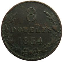 Load image into Gallery viewer, 1834 Guernsey 8 Doubles Coin
