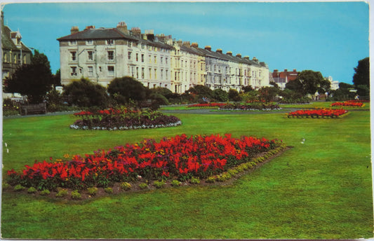 Vintage Postcard of Venetian Gardens, Southsea