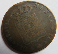 Load image into Gallery viewer, 1836 Portugal 10 Reis Coin
