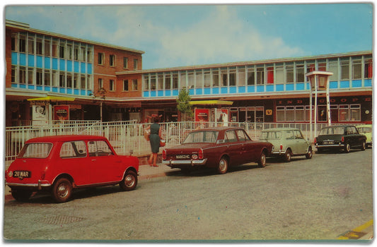 Vintage Postcard of Penn Place Shopping Precinct, Rickmansworth, 1974 image 1